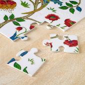 William Morris Tree of Life Pattern, Green & Multi Puzzle (Seite)