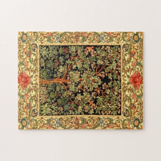 William Morris - Tree Of Life Pattern Puzzle (Horizontal)