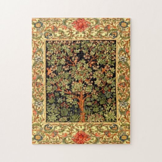 William Morris - Tree Of Life Pattern Puzzle (Vertikal)