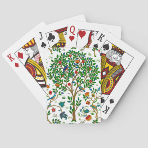 William Morris Tree of Life Pattern Spielkarten