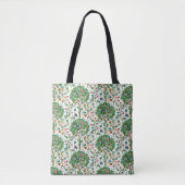 William Morris Tree of Life Print, Green & Multi Tasche (Vorderseite)