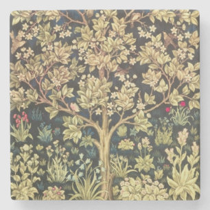 William Morris Tree of Life Steinuntersetzer