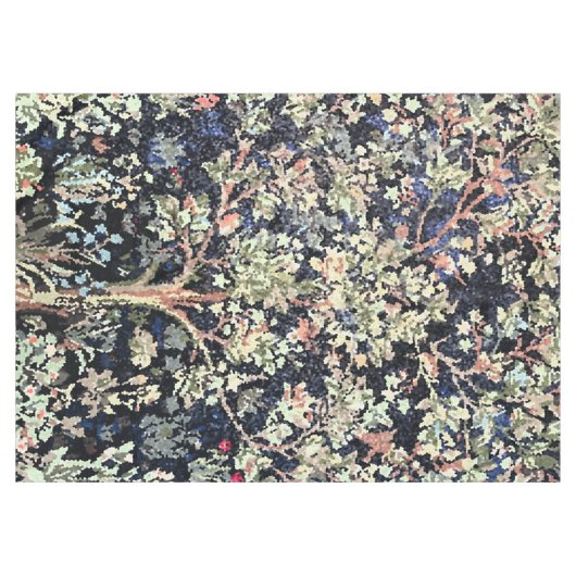 William Morris Tree of Life Tablecloth Tischdecke (Vorderseite (Horizontal))