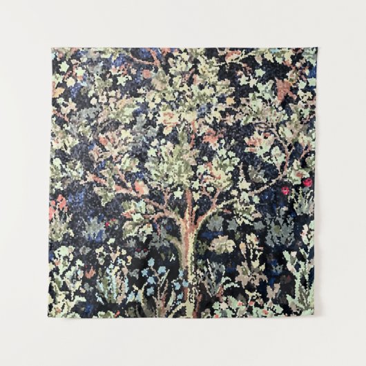 William Morris Tree of Life Tapestry Wandteppich (Vorderseite)