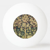 William Morris Tree of Life Tischtennisball (Vorderseite)