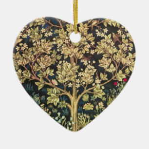 William Morris Tree of Life Vintag Pre-Raphaelite Keramik Ornament