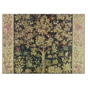 William Morris Tree of Life Vintag Pre-Raphaelite Schneidebrett