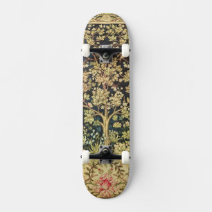 William Morris Tree of Life Vintag Pre-Raphaelite Skateboard