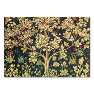 William Morris Tree of Life Vintag Pre-Raphaelite Tischnummer