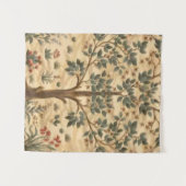 William Morris Tree of Life Wandteppich (Vorderseite (Horizontal))
