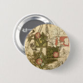 William Morris - Trellis Button (Vorne & Hinten)