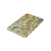 William Morris Trellis Classic Wallpaper Design Badematte (Schrägansicht)