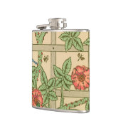 William Morris Trellis Classic Wallpaper Design Flachmann (Links)