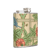 William Morris Trellis Classic Wallpaper Design Flachmann (Rechts)