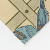 William Morris Trellis Classic Wallpaper Design Fleecedecke (Ecke)