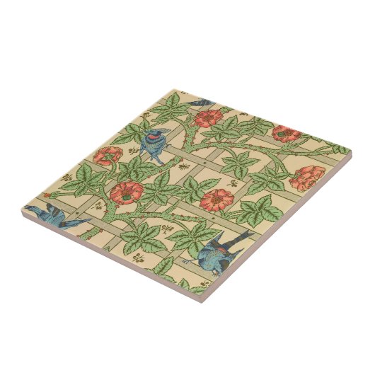William Morris Trellis Classic Wallpaper Design Fliese (Seite)