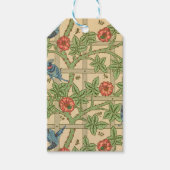 William Morris Trellis Classic Wallpaper Design Geschenkanhänger (Vorderseite)