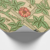 William Morris Trellis Classic Wallpaper Design Geschenkpapier (Ecke)