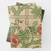 William Morris Trellis Classic Wallpaper Design Geschenkpapier Set (Beispiel)