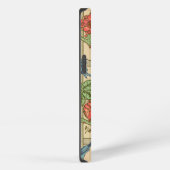William Morris Trellis Classic Wallpaper Design iPhone Hülle (Rechte Seite)