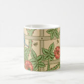 William Morris Trellis Classic Wallpaper Design Kaffeetasse (Mittel)