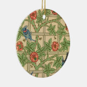 William Morris Trellis Classic Wallpaper Design Keramik Ornament (Rechts)