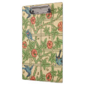 William Morris Trellis Classic Wallpaper Design Klemmbrett (Links)