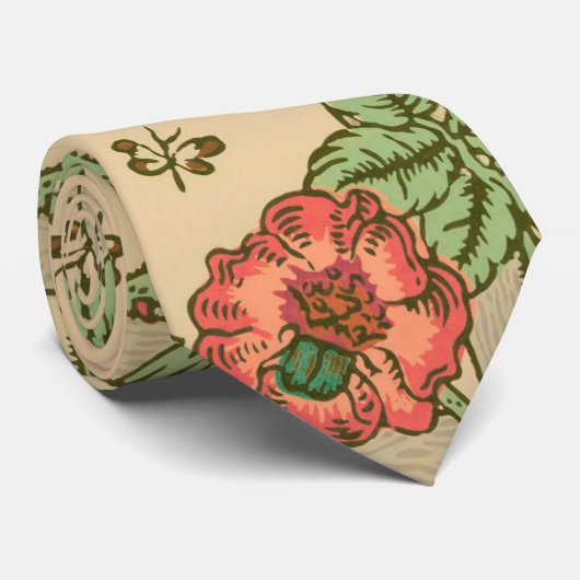 William Morris Trellis Classic Wallpaper Design Krawatte (Gerollt)