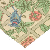 William Morris Trellis Classic Wallpaper Design Kurzer Tischläufer (Ecke)
