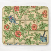 William Morris Trellis Classic Wallpaper Design Mousepad (Vorne)