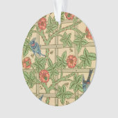 William Morris Trellis Classic Wallpaper Design Ornament (Vorderseite)