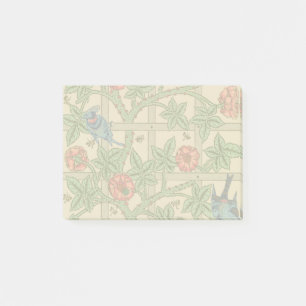 William Morris Trellis Classic Wallpaper Design Post-it Klebezettel
