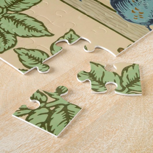 William Morris Trellis Classic Wallpaper Design Puzzle (Seite)