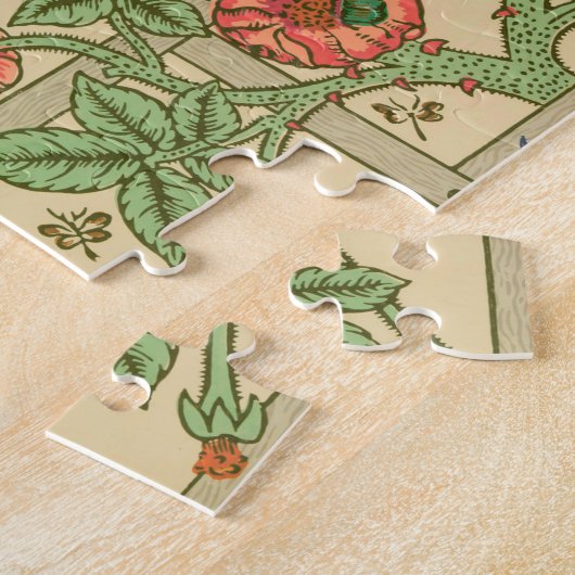 William Morris Trellis Classic Wallpaper Design Puzzle (Seite)
