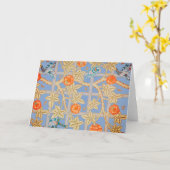 William Morris TRELLIS Faltkarte Karte (Gelbe Blume)