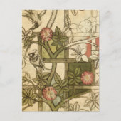William Morris - Trellis Postkarte (Vorderseite)