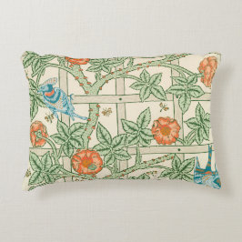 William Morris Trellis Victorian Wallpaper Dekokissen