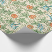 William Morris Trellis Victorian Wallpaper Geschenkpapier (Ecke)
