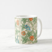William Morris Trellis Victorian Wallpaper Kaffeetasse (VorderseiteRechts)