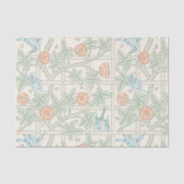 William Morris Trellis Victorian Wallpaper Seidenpapier