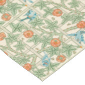 William Morris Trellis viktorianische Tapete Tischdecke (Schrägansicht)