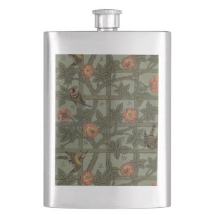 William Morris Trellis Wallpaper Art Flachmann