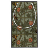 William Morris Trellis Wallpaper Art Kleine Geschenktüte (Rückseite)