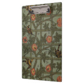 William Morris Trellis Wallpaper Art Klemmbrett (Links)