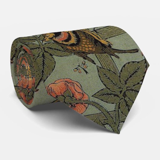 William Morris Trellis Wallpaper Art Krawatte (Gerollt)
