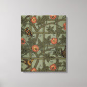 William Morris Trellis Wallpaper Art Leinwanddruck (Vorderseite)