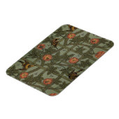 William Morris Trellis Wallpaper Art Magnet (Linke Seite)