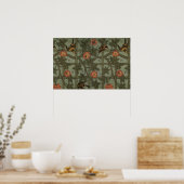 William Morris Trellis Wallpaper Art Poster (Küche)