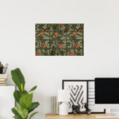 William Morris Trellis Wallpaper Art Poster (Heimbüro)