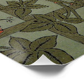 William Morris Trellis Wallpaper Art Poster (Ecke)